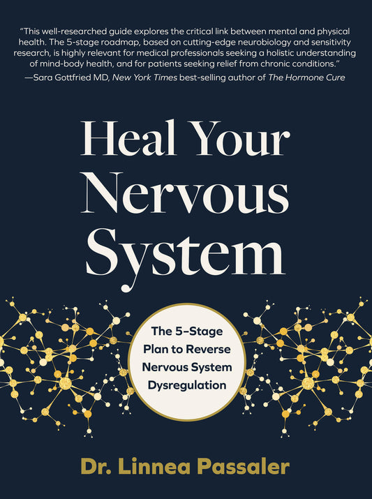 Book cover for Heal Your Nervous System: The 5-Stage Plan to Reverse Nervous System Dysregulation