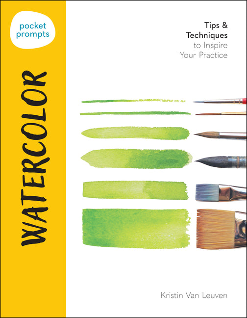 Book cover for Pocket Prompts Watercolor: Tips & Techniques to Inspire Your Practice