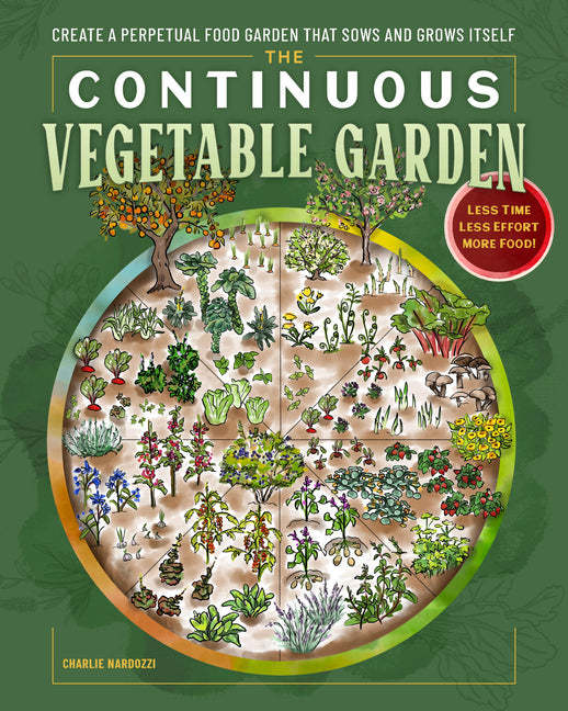 Book cover for Continuous Vegetable Garden: Create a Perpetual Food Garden That Sows and Grows Itself