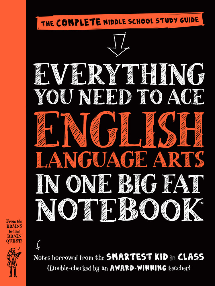 Book cover for Everything You Need to Ace English Language Arts in One Big Fat Notebook: The Complete Middle School Study Guide