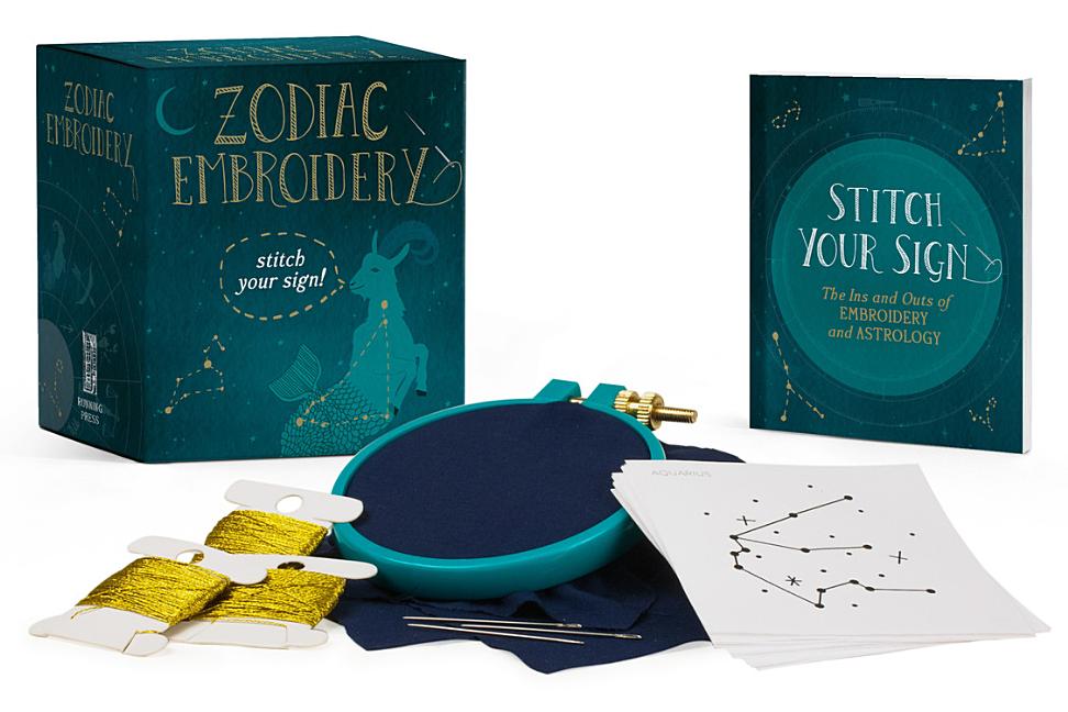 Book cover for Zodiac Embroidery: Stitch Your Sign!