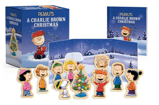 Book cover for Peanuts: A Charlie Brown Christmas Wooden Collectible Set