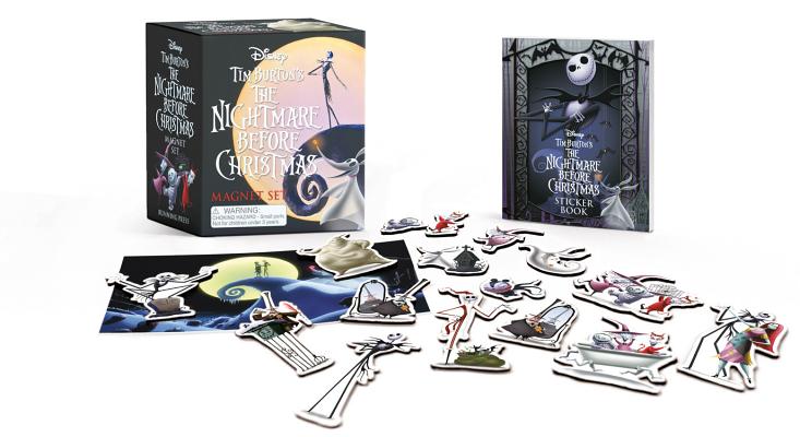 Book cover for Disney Tim Burton's the Nightmare Before Christmas Magnet Set