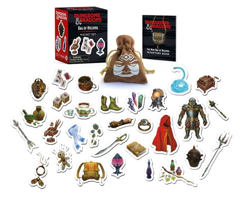 Book cover for Dungeons & Dragons: Bag of Holding Magnet Set