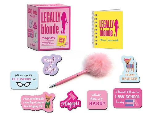 Book cover for Legally Blonde Magnets: Includes Pen and Mini Journal!