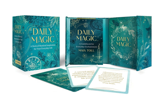 Book cover for Daily Magic: A Deck of Mystical Inspiration for Your Everyday Life