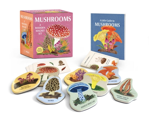 Book cover for Mushrooms: A Wooden Magnet Set