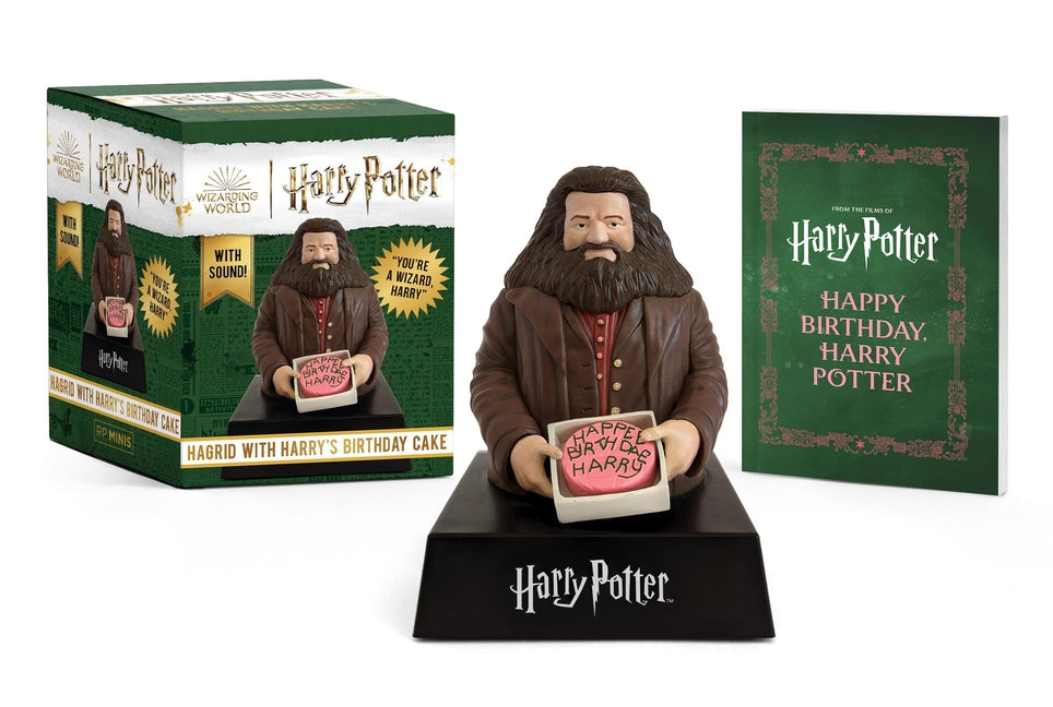 Book cover for Harry Potter: Hagrid with Harry's Birthday Cake ("You're a Wizard, Harry"): With Sound!