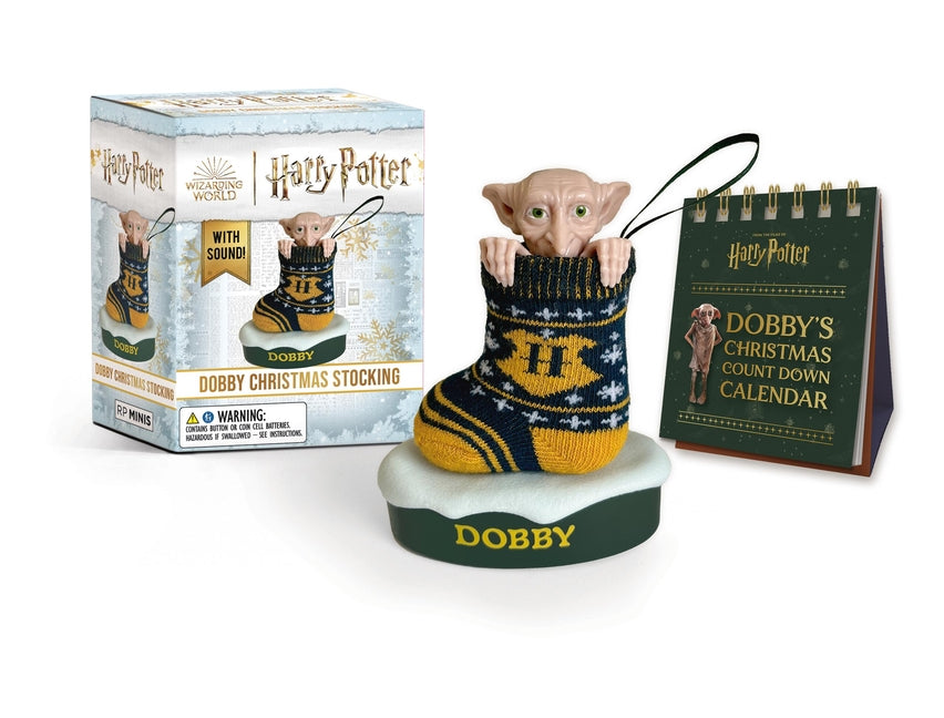 Book cover for Harry Potter Dobby Christmas Stocking: With Sound!