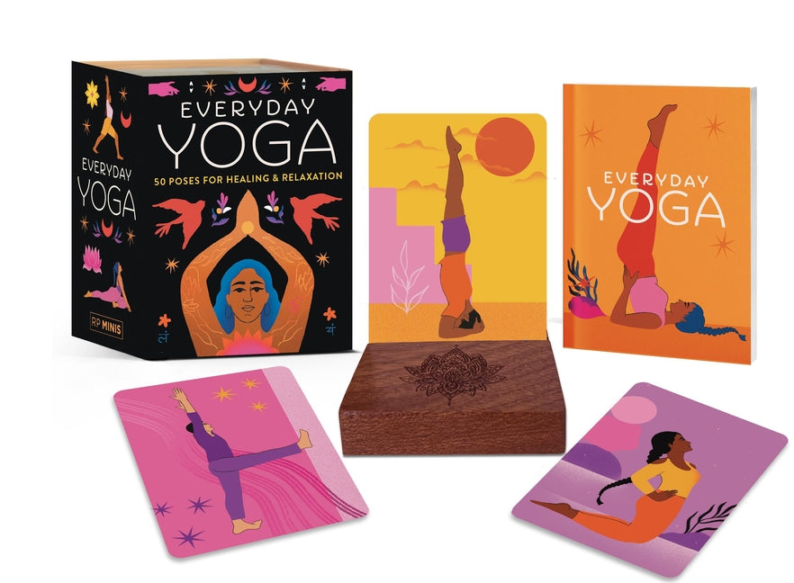 Book cover for Everyday Yoga: 50 Poses for Healing & Relaxation