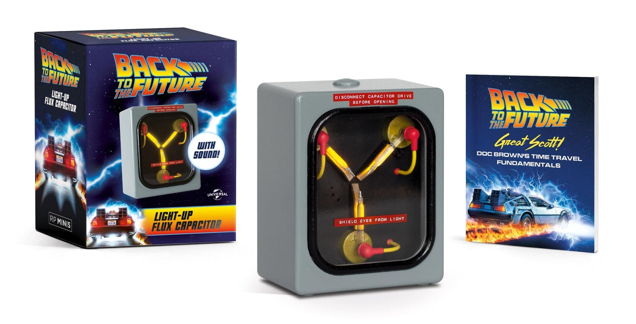 Book cover for Back to the Future: Light-Up Flux Capacitor: With Sound!