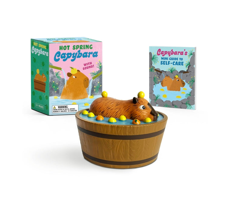 Book cover for Hot Spring Capybara: With Sound! [With Battery]