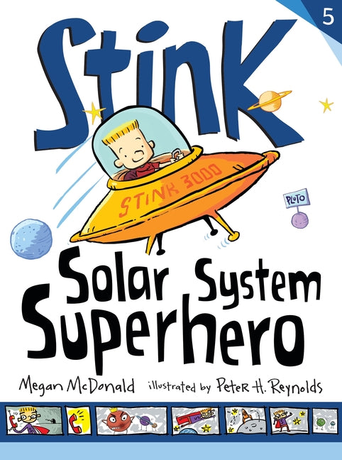 Book cover for Stink: Solar System Superhero