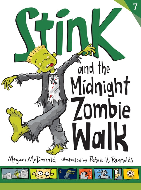 Book cover for Stink and the Midnight Zombie Walk