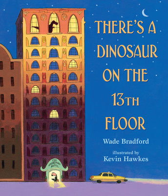Book cover for There's a Dinosaur on the 13th Floor