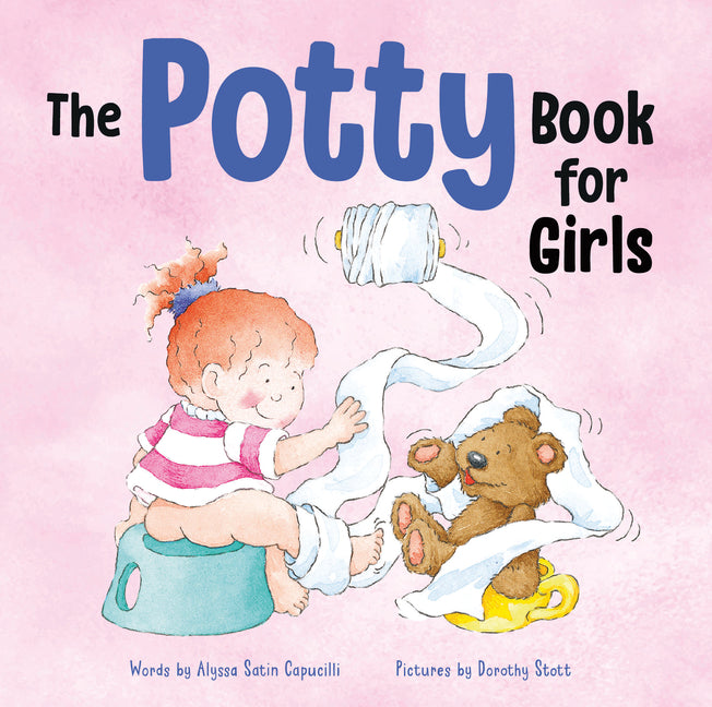 Book cover for The Potty Book for Girls