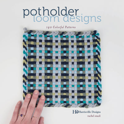 Book cover for Potholder Loom Designs: 140 Colorful Patterns