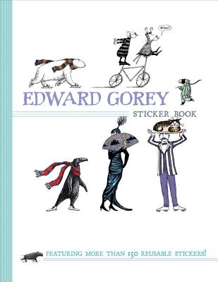 Book cover for Edward Gorey Sticker Book