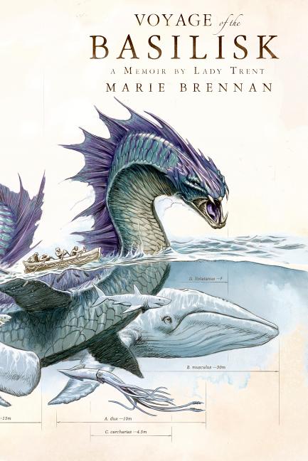 Book cover for Voyage of the Basilisk: A Memoir by Lady Trent