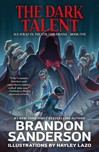 Book cover for The Dark Talent: Alcatraz vs. the Evil Librarians