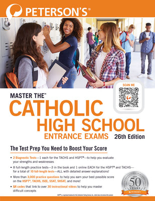 Book cover for Master The(tm) Catholic High Schools Entrance Exams