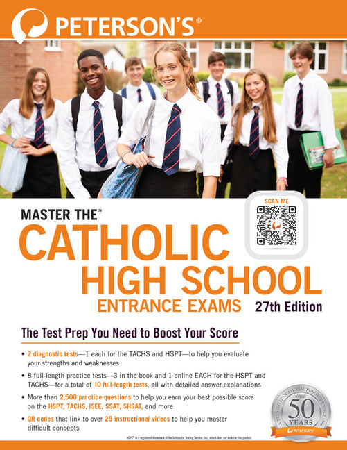 Book cover for Master The(tm) Catholic High School Entrance Exams