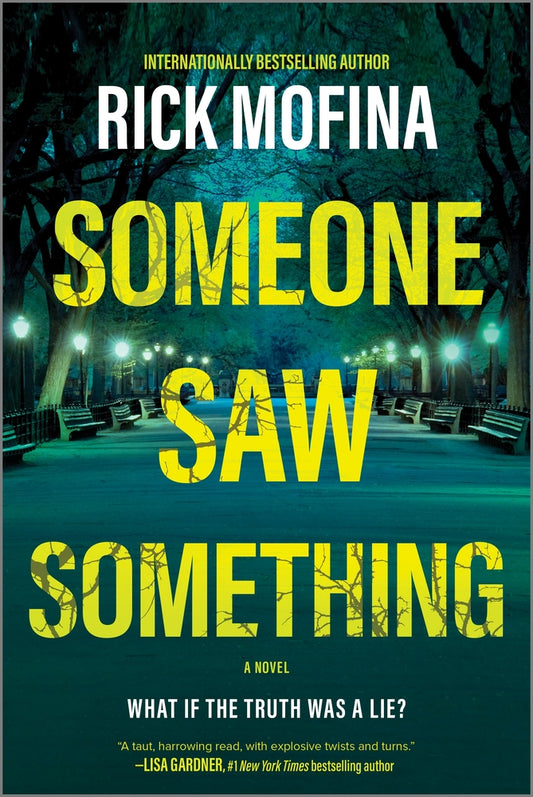 Book cover for Someone Saw Something
