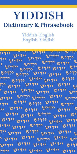 Book cover for Yiddish-English/English-Yiddish Dictionary & Phrasebook