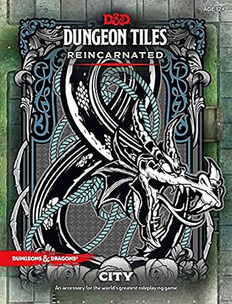 Book cover for D&d Dungeon Tiles Reincarnated: City