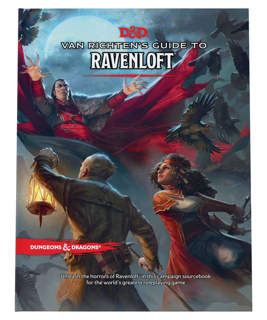 Book cover for Van Richten's Guide to Ravenloft (Dungeons & Dragons)