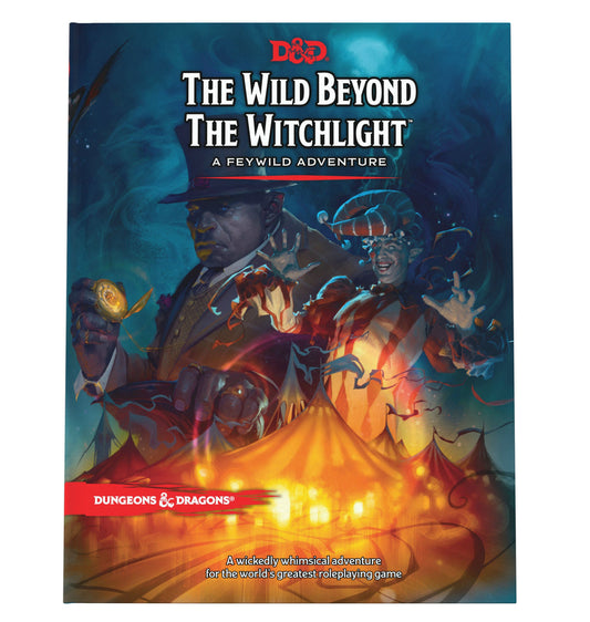 Book cover for The Wild Beyond the Witchlight: A Feywild Adventure (Dungeons & Dragons Book)