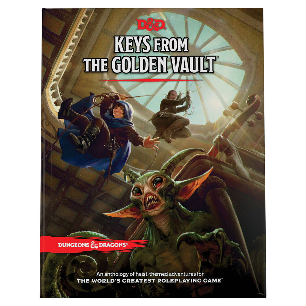 Book cover for Keys from the Golden Vault (Dungeons & Dragons Adventure Book)