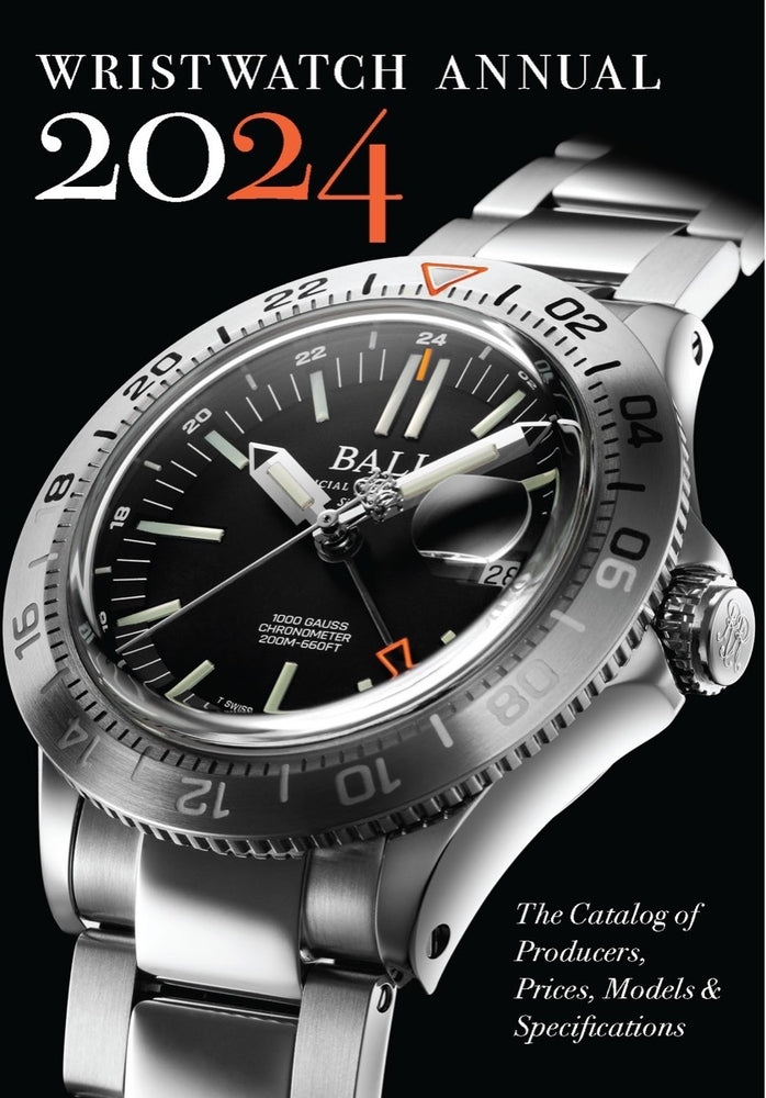 Book cover for Wristwatch Annual 2024: The Catalog of Producers, Prices, Models, and Specifications