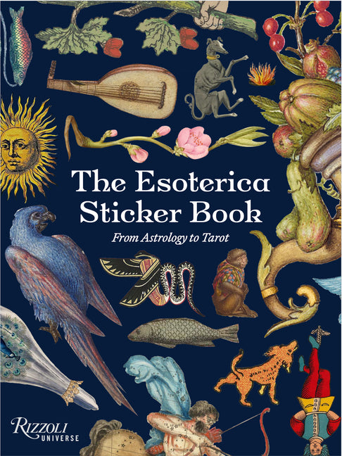 Book cover for Esoterica Sticker Book: From Astrology to Tarot