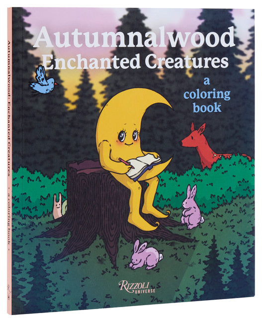 Book cover for Autumnalwood: Enchanted Creatures: A Coloring Book