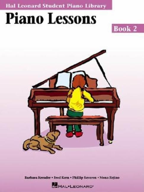 Book cover for Piano Lessons Book 2: Hal Leonard Student Piano Library