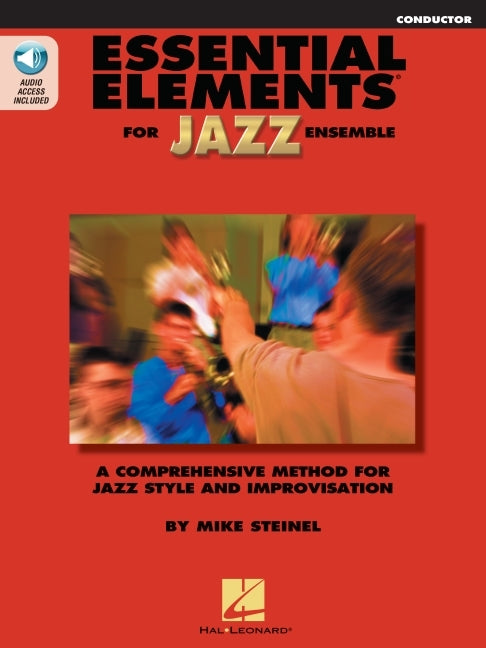 Book cover for Essential Elements for Jazz Ensemble Flute: A Comprehensive Method for Jazz Style and Improvisation (Book/Online Media)
