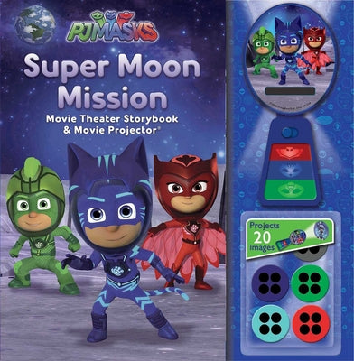 Book cover for Pj Masks: Super Moon Mission Movie Theater Storybook & Movie Projector