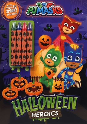 Book cover for Pj Masks: Halloween Heroics
