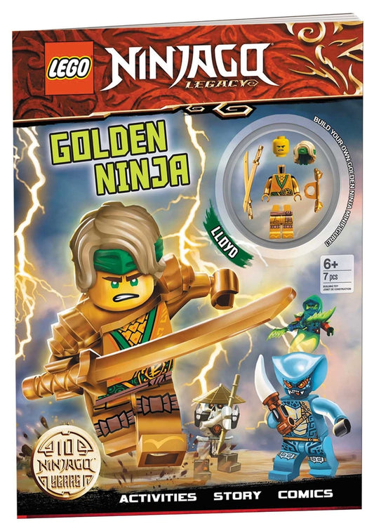 Book cover for Lego Ninjago: Golden Ninja [With Minifigure]