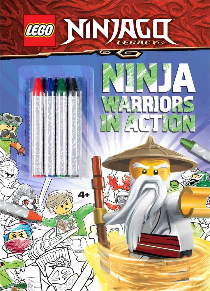 Book cover for Lego Ninjago: Ninja Warriors in Action