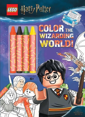 Book cover for Lego Harry Potter: Color the Wizarding World