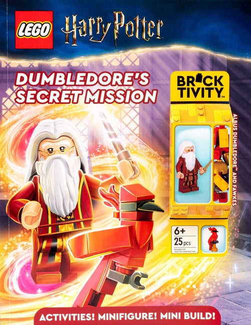 Book cover for Lego Harry Potter: Dumbledore's Secret Mission