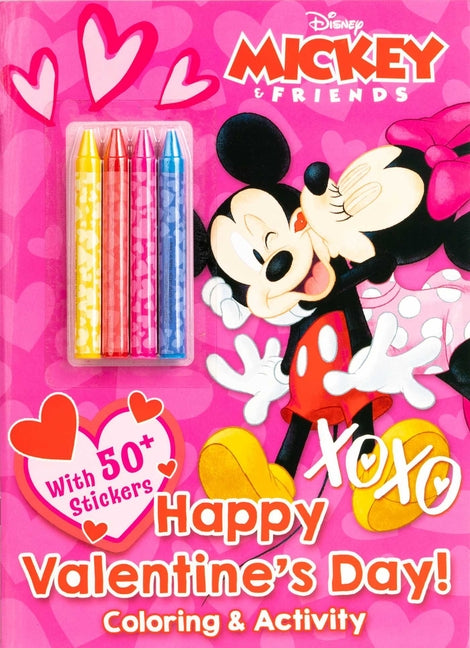 Book cover for Disney Mickey Mouse: Happy Valentine's Day!