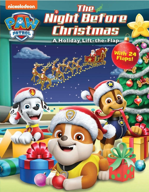 Book cover for Paw Patrol: The Night Before Christmas