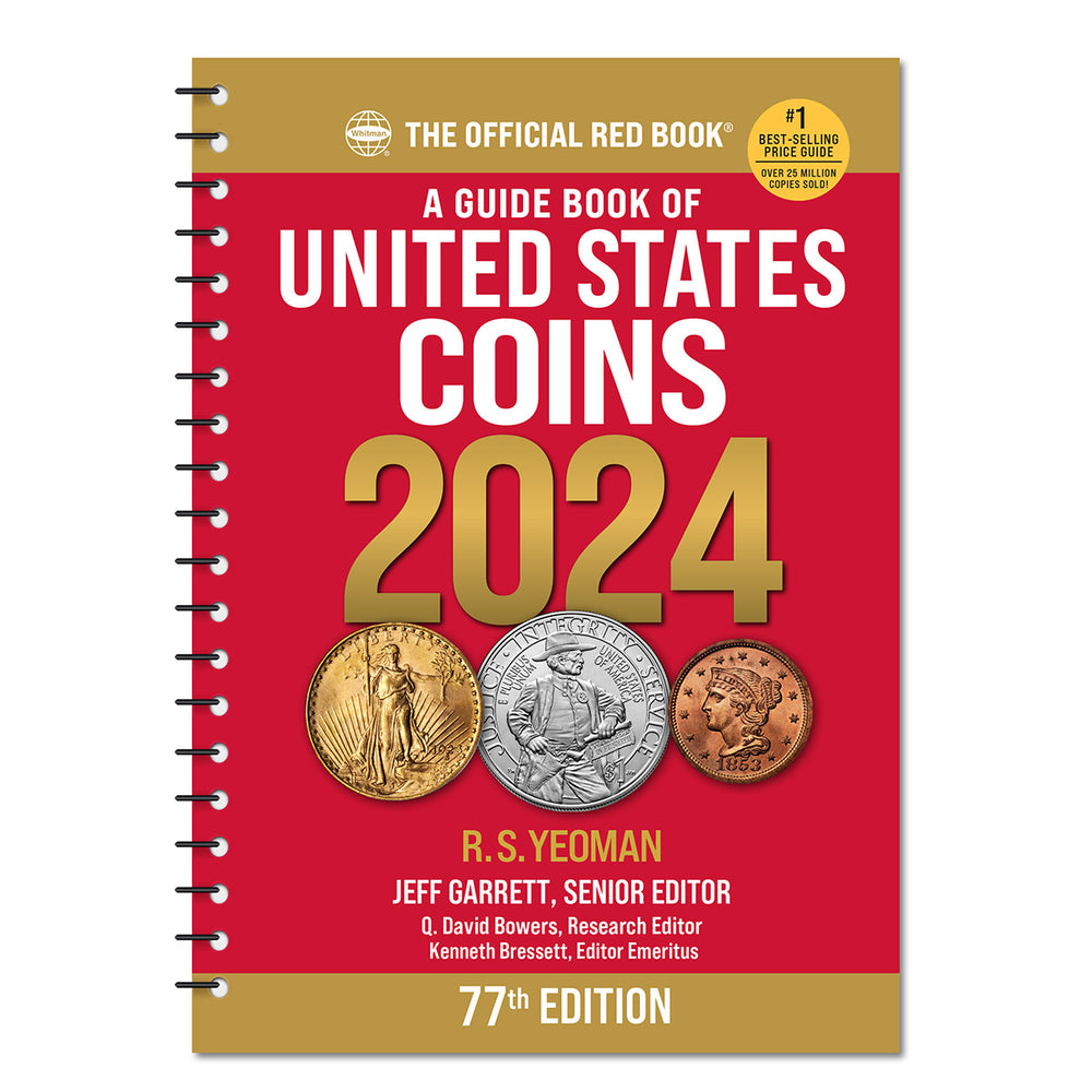 Book cover for The Official Red Book a Guide Book of United States Coins Spiral