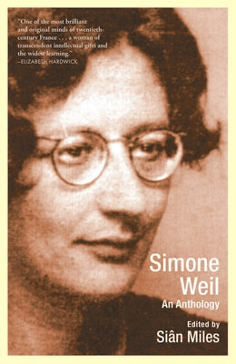 Book cover for Simone Weil: An Anthology