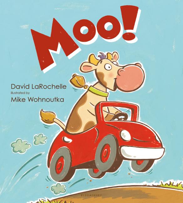 Book cover for Moo!