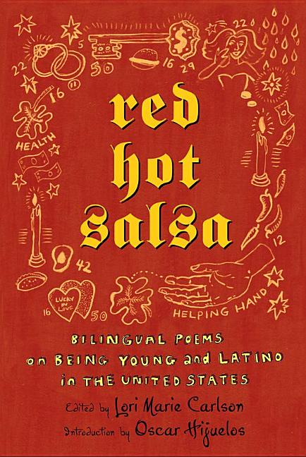 Book cover for Red Hot Salsa: Bilingual Poems on Being Young and Latino in the United States