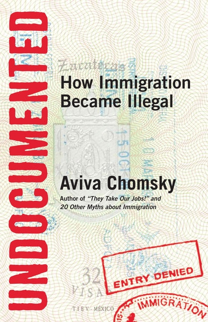 Book cover for Undocumented: How Immigration Became Illegal